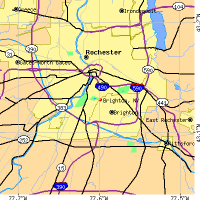 Brighton map