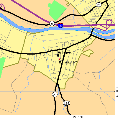 Mohawk map