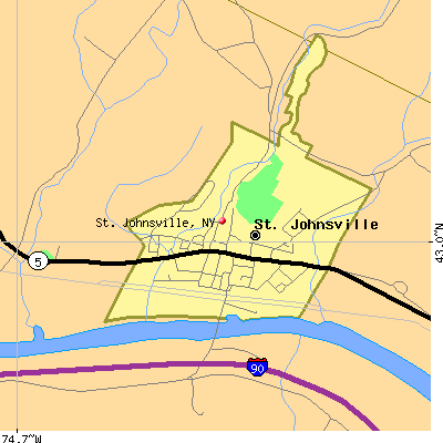 St. Johnsville map