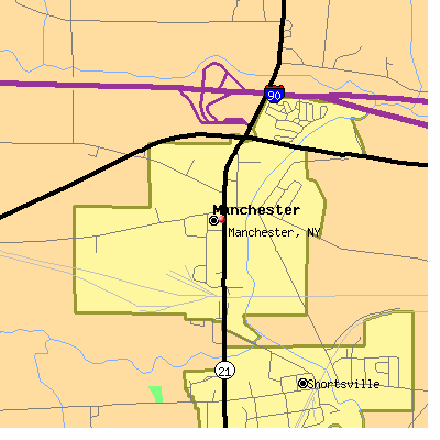 Manchester map
