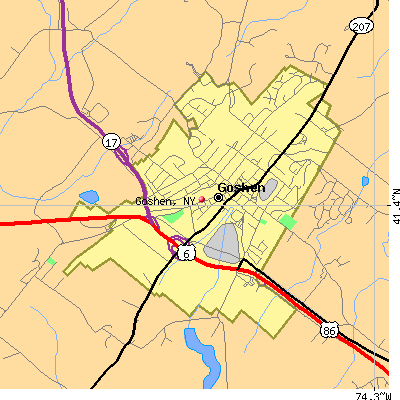 Goshen map
