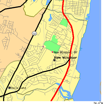 New Windsor map