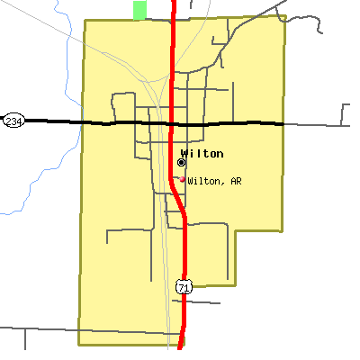 Wilton map