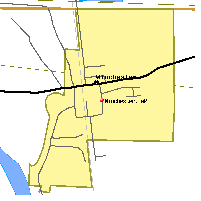 Winchester map
