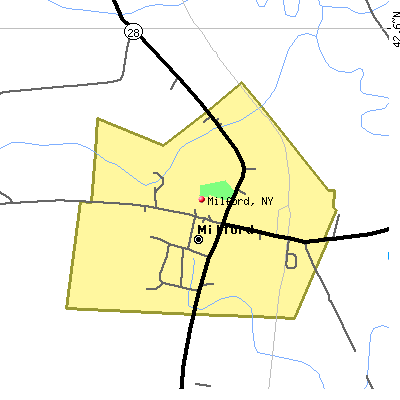 Milford map