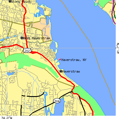 Haverstraw map