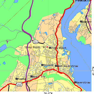 Stony Point map