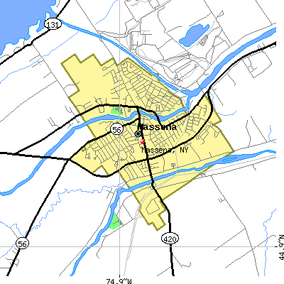 Massena map