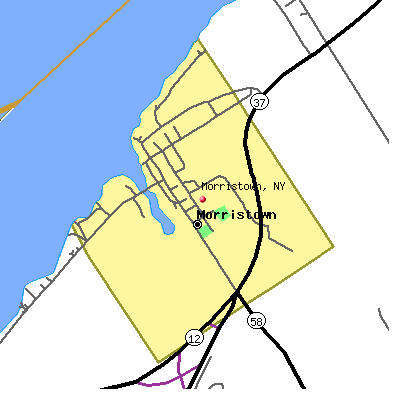 Morristown map