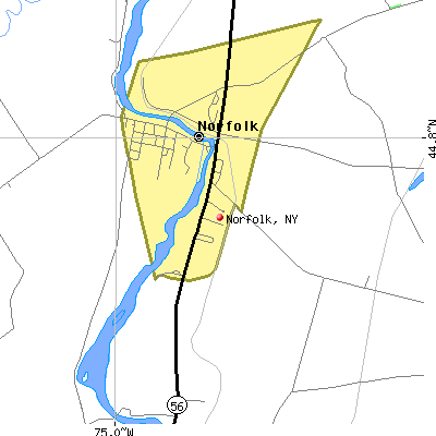 Norfolk map