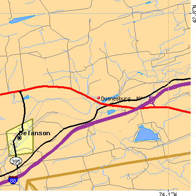 Duanesburg map