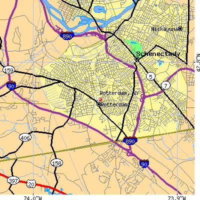 Rotterdam map
