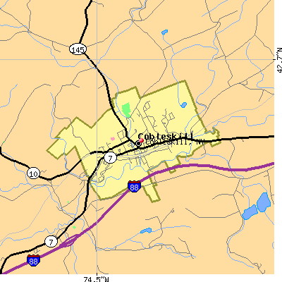 Cobleskill map