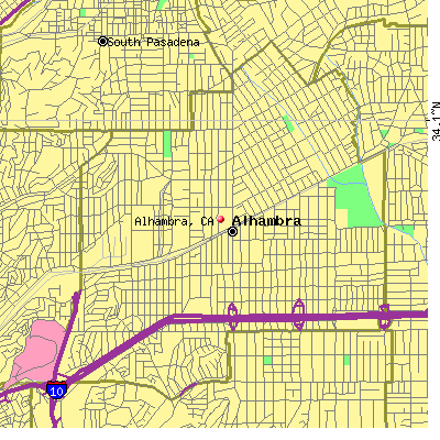 Alhambra map
