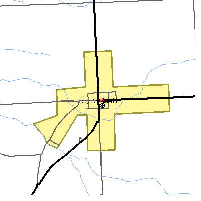 Lodi map