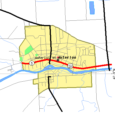 Waterloo map