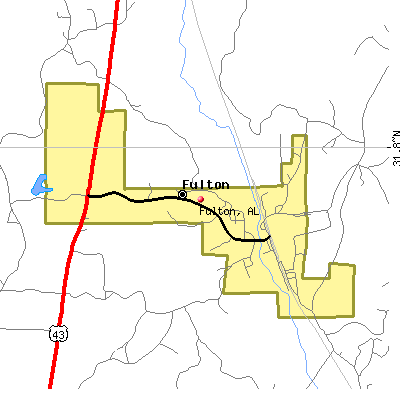 Fulton map