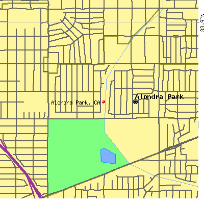 Alondra Park map