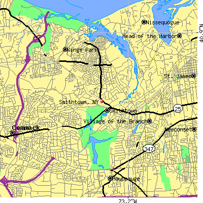 Smithtown map