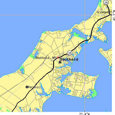 Southold map
