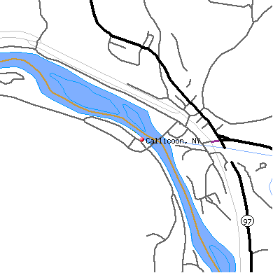 Callicoon map