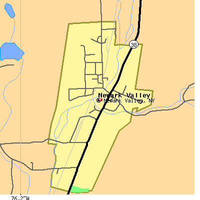 Newark Valley map