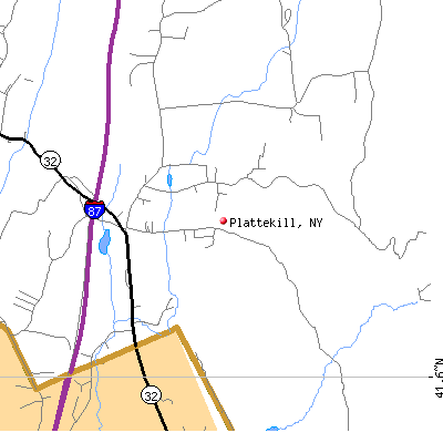 Plattekill map