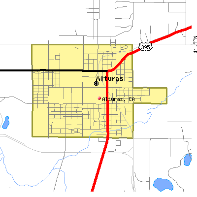 Alturas map