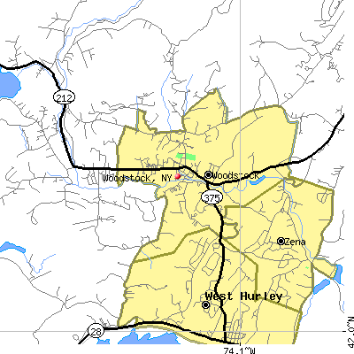 Woodstock map