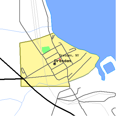 Dresden map