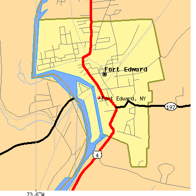 Fort Edward map