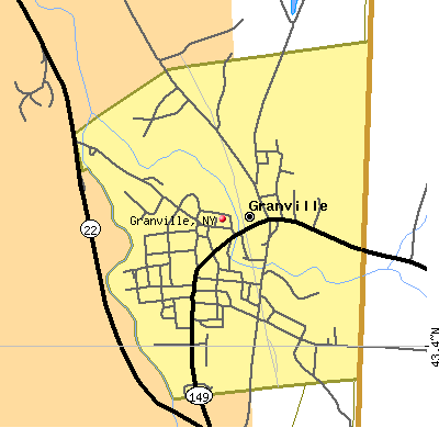 Granville map