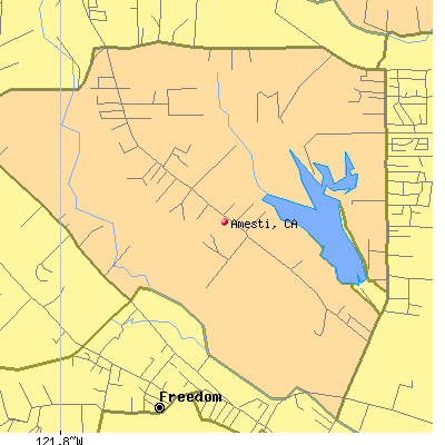 Amesti map