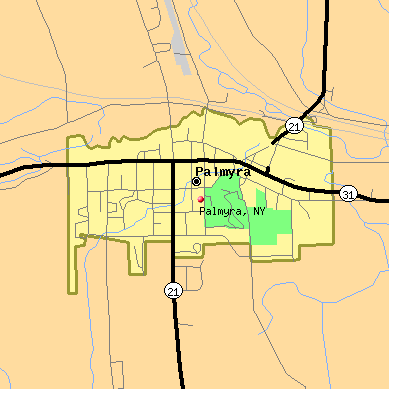Palmyra map