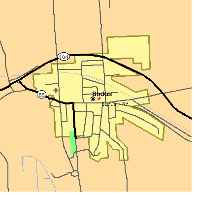 Sodus map