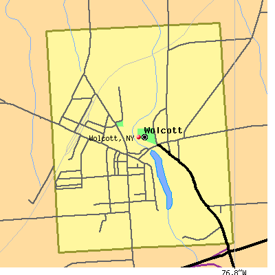 Wolcott map