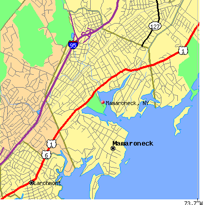 Mamaroneck map