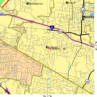 Airmont map