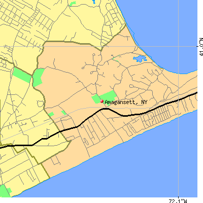 Amagansett map