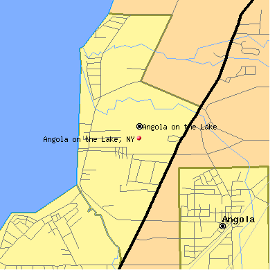 Angola on the Lake map