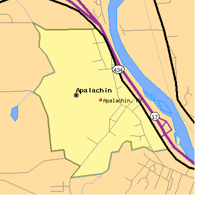 Apalachin map