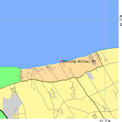 Baiting Hollow map