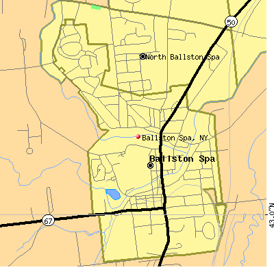 Ballston Spa map