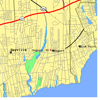 Bayport map