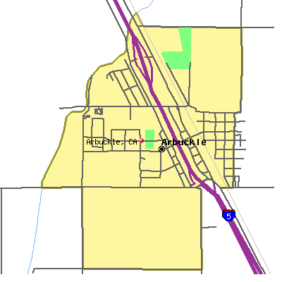Arbuckle map