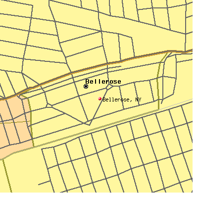 Bellerose map