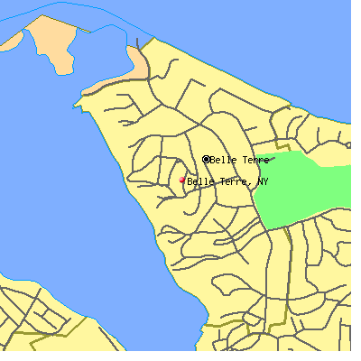 Belle Terre map