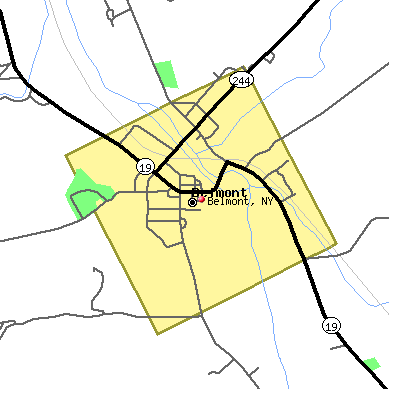 Belmont map