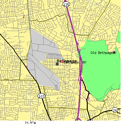 Bethpage map