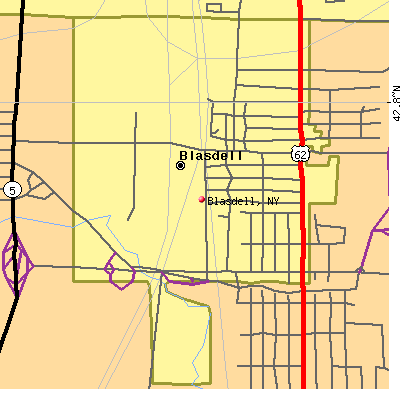 Blasdell map